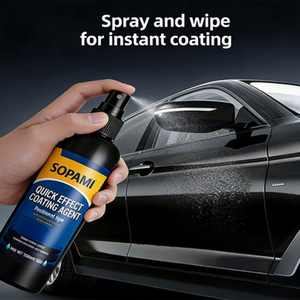 Revêtement d'étanchéité céramique brillant et cire de finition, spray automobile extrêmement hydrophobe pour voitures, VR, motos, bateaux, VTT - Product Image 3