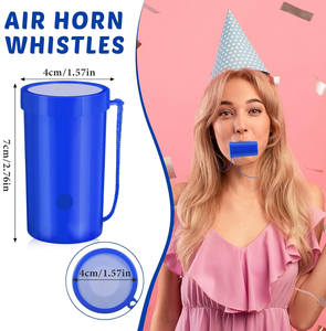 מתנות קידום מכירות ממותג JUNYE - שריקות פלסטיק ומשרוקיות - צבעים שונים, ייצור לפי הזמנה זמין, לאוהדי ספורט, הצדעה ועידוד - Product Image 1