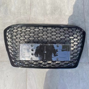 กระจังหน้ารังผึ้ง S5 RS5สำหรับ B8.5 A5รถ Audi 2013 2014 2015 2016อัพเกรดตะแกรงรถ RS5ไม่มีตรา - Product Image 2