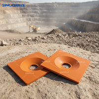 Plaque bombée d'ancrage SINODRILLS ibo pour accessoires de système d'ancrage à perçage automatique