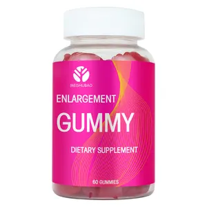 Organic Natural Butt/hip Enlargement Gummies Sugar Free Butt Booster Bum Enhancing Supplement Fenugreek Gummies