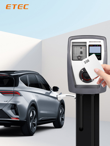 Caricatore domestico trifase <span class=keywords><strong>ETEC</strong></span> per auto elettriche, tipo 2, IEC61851, 22KW 32A, con scheda RFID, Wallbox con cavo da 5 metri, IP54, ingresso 380V. - Product Image 4