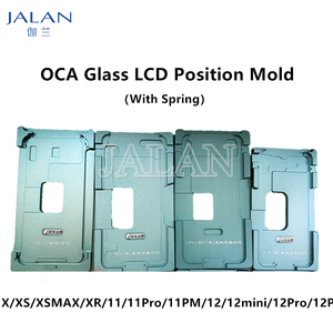 Molde de posición LCD XHZC con resortes para <span class=keywords><strong>iP12mini</strong></span> 12 Pro Max 11 Pro XS MAX X XR Pantalla de Cristal a reparación de ubicación LCD - Product Image 2