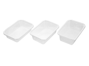 Tiya Rectangular claro grado alimenticio PP contenedores de almacenamiento de plástico 650ml desechable <span class=keywords><strong>Togo</strong></span> Takeaway plástico comida preparación contenedor de alimentos - Product Image 5