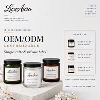Bougie parfumée pour couples, cadeau pour elle et lui, fête prénuptiale, aromathérapie, bougie décorative