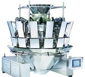 Automatic 100-6000g Dried Fruit Pouch Packing Machine VFFS 10 Head Weighing Dry Fruit Packaging Machine