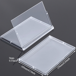 SUNSHING Calendario de Escritorio Acrílico de Alta Calidad de 4x6 Pulgadas con Soporte Rectangular para Insertar Fotos, Calendario Vertical Estándar - Product Image 1