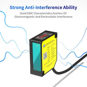 FUWEI haute précision FSD26 capteur de Distance Laser mesure d'épaisseur inductive optique avec détection haute basse RS485 - Product Image 4