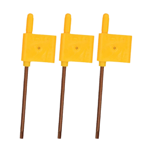 Sconto Quantità: Chiavi <span class=keywords><strong>a</strong></span> <span class=keywords><strong>Stella</strong></span> T6, T8, T15 con Manico in Plastica Gialla per Uso Domestico/Fai-da-te - Product Image 1