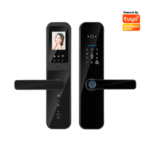 Outdoor Gate Smart <strong>Doorlock</strong> with <strong>Wifi</strong> Camera Fingerprint Door Lock for Home Electronics Main Front Dool Tuya Oem Locks Deadbolt - Product Image 1