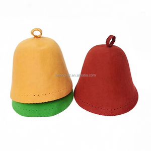 Gorro de Sauna de Fieltro, Absorbente de Agua, Aislante del Calor, Gorro de Baño Japonés <span class=keywords><strong>Onsen</strong></span>, Gorro de Sauna para Sudor y Vapor - Product Image 4