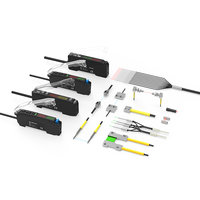 Transductor de conmutación de Sensor óptico con certificación CE AkuSense, amplificador de fibra con características de Sensor Proxy de corriente,