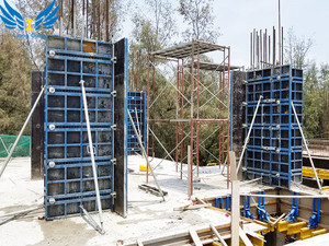 Lianggong nhà sản xuất thuận tiện khung thép ván khuôn cột ván khuôn cho xây dựng xây dựng - Product Image 2