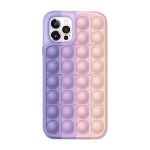 Coque de téléphone Pop It pour iPhone 12, en silicone souple, anti-stress, avec jeu intégré - Product Image 2