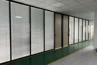 Cloison acoustique mobile insonorisée en bois, cadre en aluminium, pliable, réglable, anti-taches, épaisseur 100 mm, pour bureau