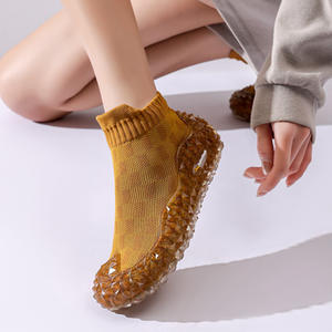 Zapatos <span class=keywords><strong>de</strong></span> Playa para Snorkel, Calcetines para Hombres, Mujeres y Niños, <span class=keywords><strong>de</strong></span> Tela y Goma, Suelas Suaves, Secado Rápido, Antideslizantes, Resistentes a Cortes, para Exteriores y Ríos - Product Image 2