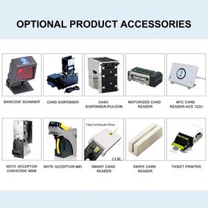 Tiền mặt chấp nhận Chìa Khóa Máy tự phục vụ kiosk Máy quét máy in cửa sổ - Product Image 3