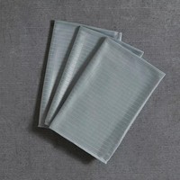 Chiffon de nettoyage pour lunettes gris froid, léger, sans traces, brillant, durable, non pelucheux, en fibre de verre, pour un nettoyage rapide