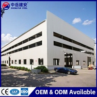 Bâtiments préfabriqués Zhongyue : Structures métalliques en acier, ateliers de conception de structures en acier léger et lourd pour immeubles de grande hauteur, certifiés CE/ISO9001