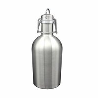 Fût à bière métallique de grande capacité pour usage domestique, bar ou pub