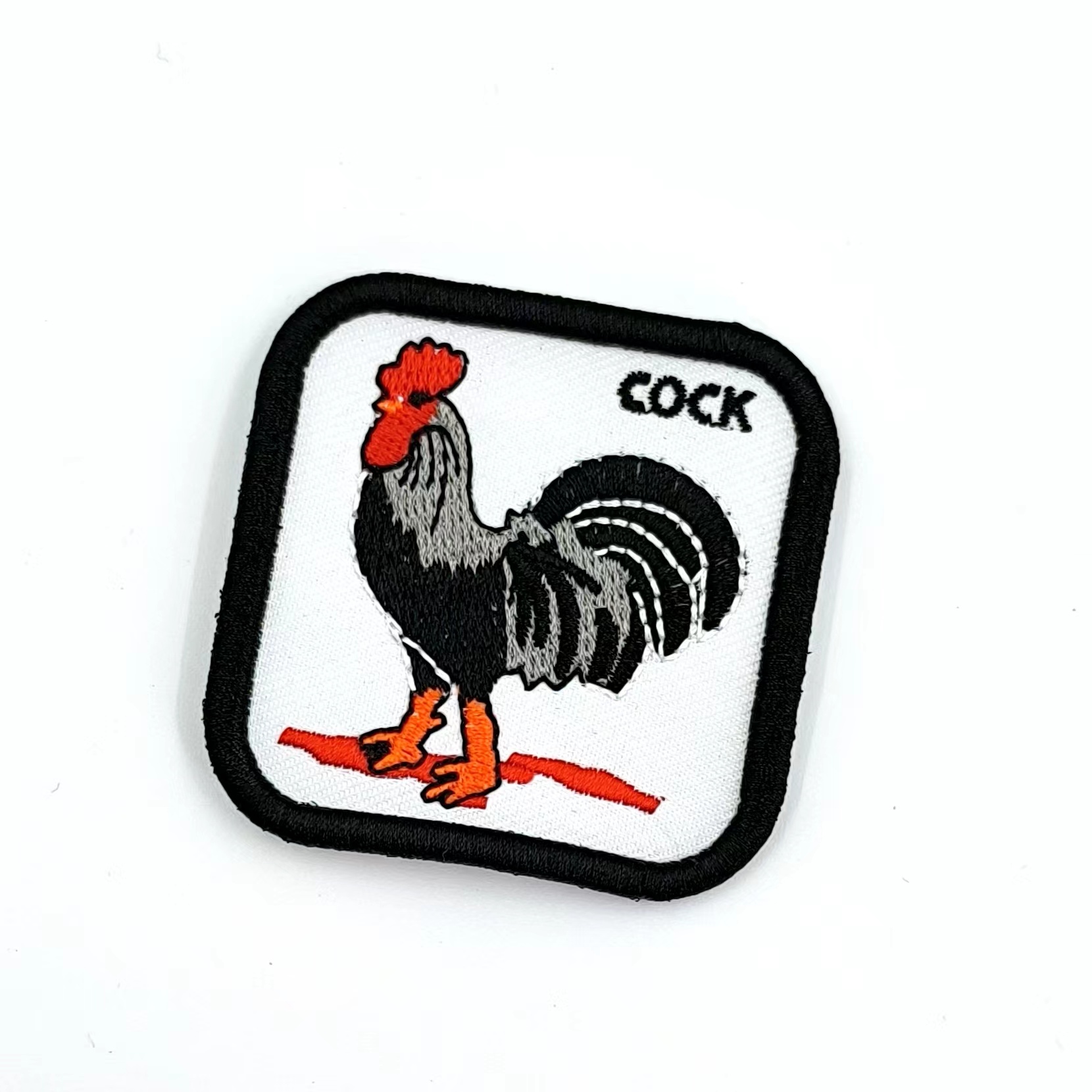 Cork Embroidery Patch