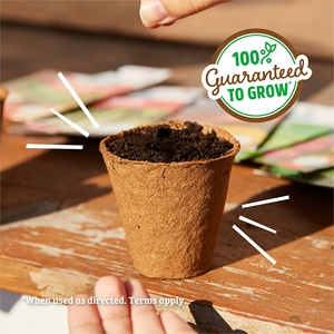 Paquete de Semillas de Hierbas y Vegetales Orgánicos de Estilo Único, 20 Macetas Ecológicas de Lujo <span class=keywords><strong>para</strong></span> Uso en Interiores y en el Suelo - Product Image 6