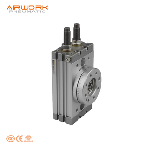 Aktuator Meja Putar Kompak Tipe 90 180 Derajat MSQB MSQA SMC Tipe 90 180 Derajat dengan Silinder Udara Tipe Rak Pinion - Product Image 2