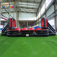 WINSUN Nuevo Diseño de Juegos Inflables para Niños al Aire Libre, Castillo Inflable Resistente al Agua y al Fuego, Libre de Plomo, con Capacidad para 200 kg
