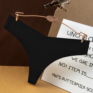 Pantalones brasileños sin costuras para mujer, lencería transpirable de <span class=keywords><strong>alta</strong></span> elasticidad, Tanga fina de seda helada, bragas de <span class=keywords><strong>Bikini</strong></span> de cintura baja - Product Image 6