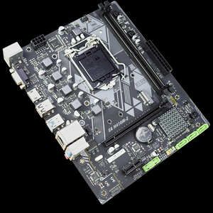 Socket <span class=keywords><strong>LGA</strong></span> <span class=keywords><strong>1200</strong></span> H410 2 * DDR4 <span class=keywords><strong>carte</strong></span> mère gaming pour 10th Gen i3 i5 i7 M-ATX - Product Image 4