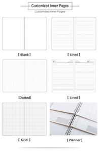 Agenda Personalizada de Fábrica 2024 A5 con Correa Elástica, Diario, Cuaderno Negro de Tapa Dura con Logotipo Impreso, Agenda 2024 - Product Image 5