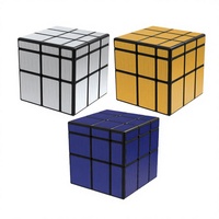 Ventes chaudes QIYI 3x3x3 Cube magique miroir magnétique Cube de vitesse en plastique Jouet éducatif pour les enfants de 8 ans et plus