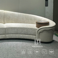 Sofá Cama Seccional Extensible Pequeño de Estilo Nórdico Moderno para Sala de Estar, Villa, Escuela y Restaurante, Venta al Por Mayor