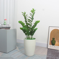 Plante Artificielle Écologique en Plastique, 90 cm, Réaliste, pour Décoration Intérieure/Extérieure, Maison & Bureau, Mariage, Moderne, Durable