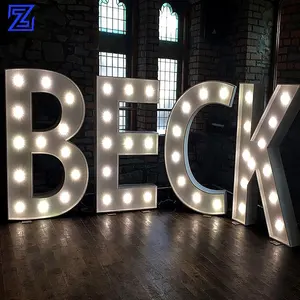 Party Supplies Marquee Letters lighted 3d LED Letter Lights Sign Home Numbers