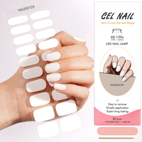 Huizi Nail Supplier : Produits de beauté pour ongles en gros, nouveautés très demandées – Autocollants pour ongles en gel UV semi-durcis, bandes de gel pour ongles