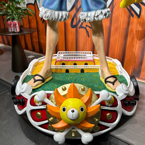 Stock Anime Figure Resin <strong>Statue</strong> One Piece Character <strong>Life</strong> <strong>Size</strong> 1:1 Luffy Action Figure for Decor Anime Sculpture - Product Image 4