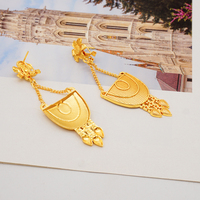 Benjwri — collier en or plaqué 18k, collier, costume africain, plaqué, vente en gros, bijoux indiens, BJW89