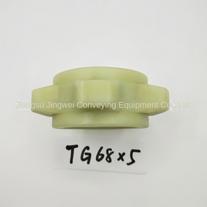 Vijf Tanden Nylon Ondersteuning Wiel Ketting Transportband Accessoires Staal Plastic Materiaal Voor Mijnbouw Magazijn Industrie Machine - Product Image 4