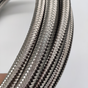 Haofa AN8 <span class=keywords><strong>NBR</strong></span> Kraftstoffleitung Benzinschlauch mit Edelstahlgeflecht für Fahrzeug-Kühlsysteme und Rennsport-Modifikationen - Product Image 3