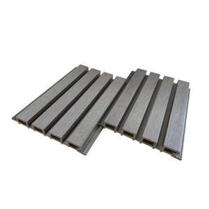 Aeree Friendly Durable Outdoor Wpc Revestimiento de pared Panel de revestimiento de almenado Paneles de pared exteriores impermeables - Product Image 5