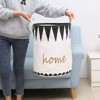 Sac de salle de bain pliable Portable étanche de haute qualité panier de rangement en tissu sale panier à linge