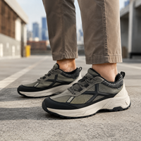 Vente en gros de baskets de sport respirantes et légères de la marque Mulinsen pour hommes, chaussures décontractées