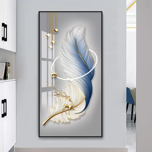 Dipinto Murale Moderno di Lusso, Stampa Digitale con Cornice in Cristallo, Decorazione Artistica per Soggiorno e <span class=keywords><strong>Camera</strong></span> <span class=keywords><strong>da</strong></span> <span class=keywords><strong>Letto</strong></span> - Product Image 4