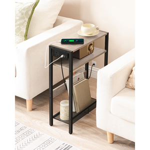 Wholesale Narrow <strong>Side</strong> <strong>Table</strong>, Slim End <strong>Table</strong> for Living Room, <strong>Skinny</strong> Lamp Accent <strong>Table</strong> for Small Spaces - Product Image 3