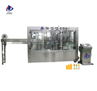 Vente directe de machines de pasteurisation pour le traitement du jus de lait Ligne de production de remplissage et d'emballage de jus