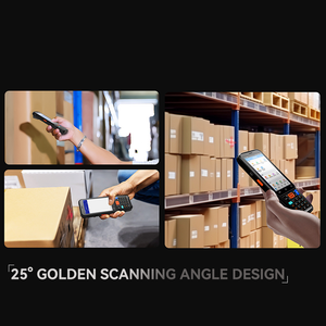 Smartphone <span class=keywords><strong>PDA</strong></span> de mano Android 14 con escaneo de código de barras 1D/2D integrado y NFC para gestión de inventario - Product Image 5