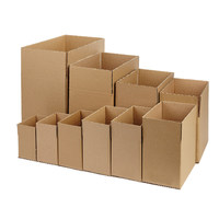 Cajas de Cartón Corrugado para Envíos, Color Marrón, Personalizadas por el Fabricante, para Embalaje con Impresión de Logotipo, Caja de Cartón para Envíos