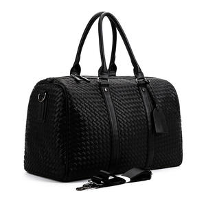 Bolso de Mano de Viaje de PU Moderno para Mujer, Bolso de Hombro Cruzado, Bolso de Gimnasio Informal de Poliéster para Fin de Semana, Bolso de Viaje Corto - Product Image 6