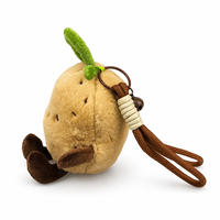 Nouvelles peluches amusantes en forme de pomme de terre qui poussent, jouet sûr en matériau non toxique, poupée en peluche pour enfants, cadeau, décoration de la maison, jouet animal-légume